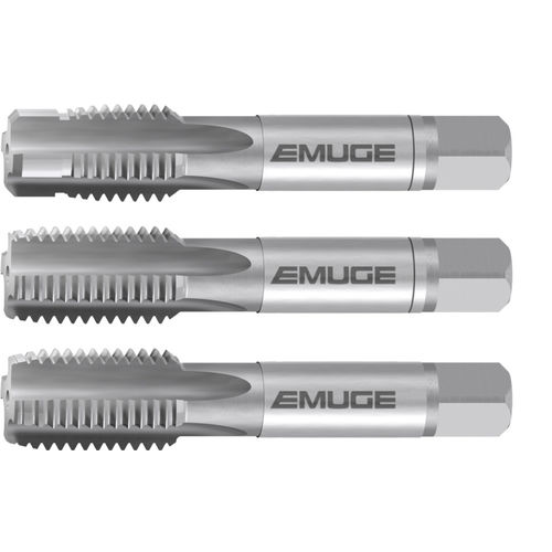 Maschio monoblocco - WM-set-3S(Nr.1"Z",Nr.1,F) - EMUGE-FRANKEN - HSS-E / per acciaio / per ghisa