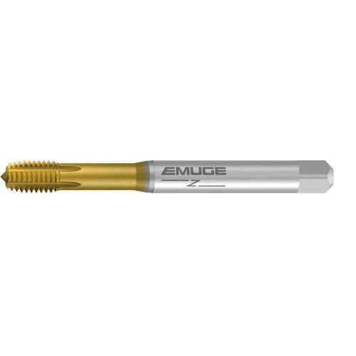 Maschio per termo-fluo-filettatura per fori passanti - InnoForm 1-Z-SN-PM-TIN-80    - EMUGE-FRANKEN - monoblocco / HSS-E / HSSE-PM