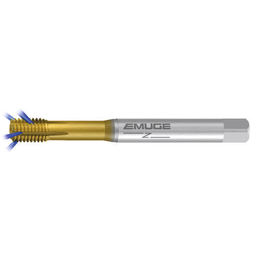 Maschio per termo-fluo-filettatura monoblocco - InnoForm 1-Z-SN-IKZN-PM-TIN-80   - EMUGE-FRANKEN - HSS-E / per acciaio / per ghisa