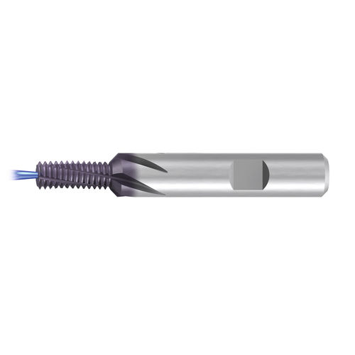 Fresa carburo solido - GSF-Z-2xD-R15-IKZ-HB-TiCN - EMUGE-FRANKEN - a filettare / rivestita / per acciaio