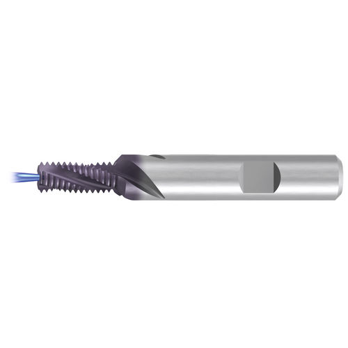 Fresa carburo solido - GSF-2xD-R30-IKZ-HB-TiCN - EMUGE-FRANKEN - a filettare / rivestita / per acciaio