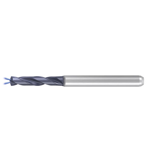 Punta integrale - VHM-EF-6xD-HA-IK-2FF   - EMUGE-FRANKEN - per ghisa / per alluminio / per materiale non ferroso