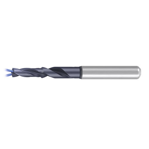 Punta integrale - VHM-EF-Drill C-STEEL-HA-IK-4FF-TIALN-T14 - EMUGE-FRANKEN - per materiale non ferroso / per acciaio / per ghisa