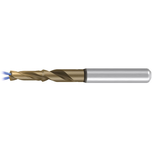 Punta integrale - VHM-EF-Drill C-VA-HA-IK-2FF-ALCR-89 - EMUGE-FRANKEN - per ghisa / per materiale non ferroso / per acciaio