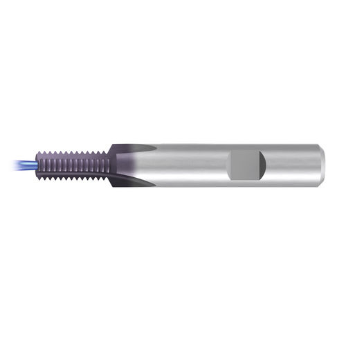 Fresa carburo solido - GSF-1,5xD-IKZ-HB-TiCN - EMUGE-FRANKEN - a filettare / rivestita / per acciaio