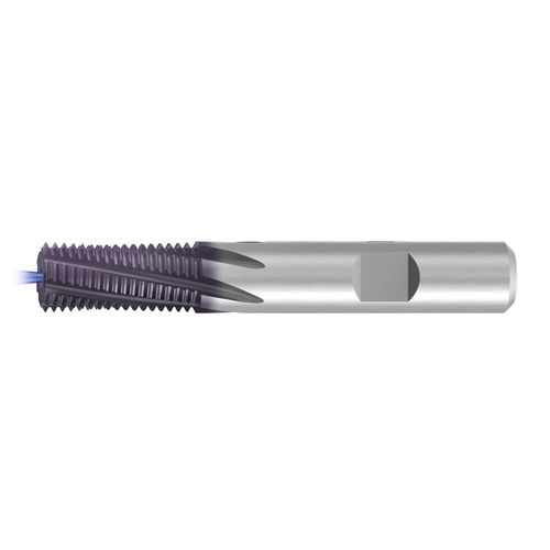 Fresa carburo solido - GF-H-R10-IKZ-HB-TiCN - EMUGE-FRANKEN - a filettare / rivestita / per acciaio