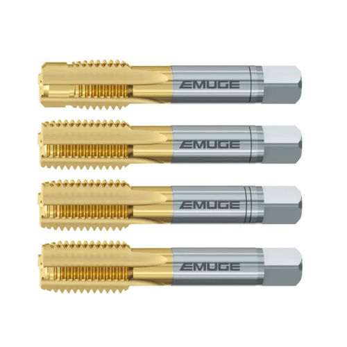 Maschio monoblocco - WM-set-4S(Nr.1"Z",Nr.1,Nr.2,F)-TIN - EMUGE-FRANKEN - HSS-E / per ghisa / per acciaio inossidabile