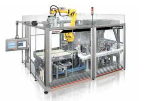 Depallettizzatore per applicazioni mediche - IMA Automation Switzerland SA - a nastro