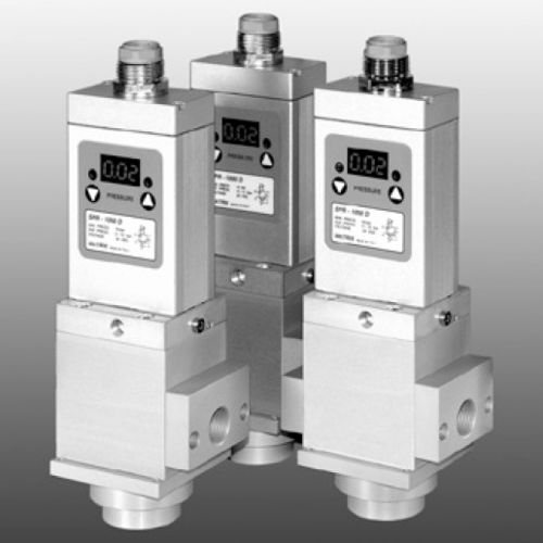 Regolatore di pressione per aria - SPR 1000 series  - MATRIX mechatronics - monostadio / con uscita digitale / pneumatico
