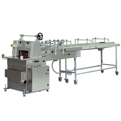 Taglierina per pane industriale automatica - Mod. 1040 - Gasparin S.r.l. Brevetti - a lame alternative