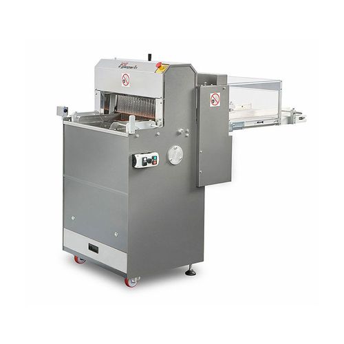 Taglierina per pane industriale automatica - Mod. 150-N  - Gasparin S.r.l. Brevetti - a lame alternative / con nastro trasportatore
