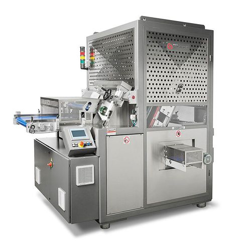 Taglierina per pane industriale automatica - Mod. 2000 - Gasparin S.r.l. Brevetti - con lama a nastro continuo