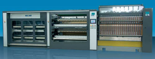 Taglierina ribobinatrice automatica - 600 - 2 200 mm, max. ø 240 mm | RS 240 - Ghezzi & Annoni - per nastro adesivo
