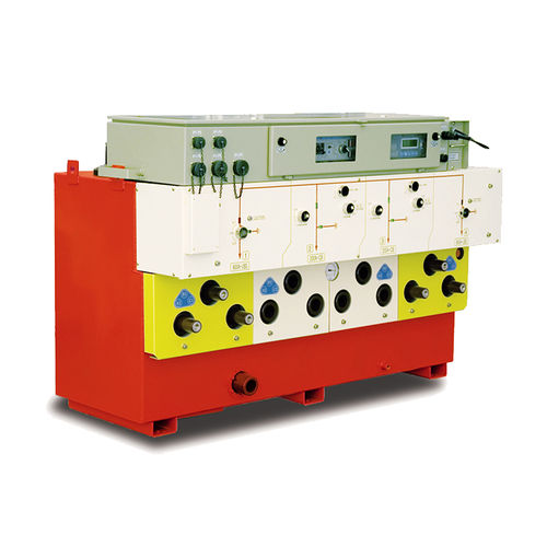 Quadro di distribuzione isolato al gas SF6 - 15 - 27 kV, 600 A  - ENTEC ELECTRIC & ELECTRONIC CO.,LTD - compatto / per distribuzione elettrica / sotterraneo