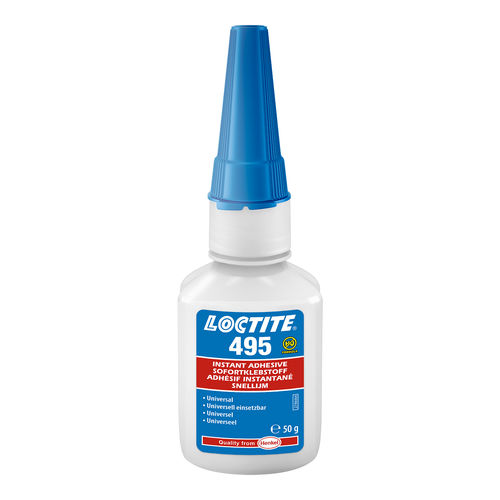 Colla istantanea - LOCTITE 495 - Henkel LOCTITE - cianoacrilato / per metallo / per plastica