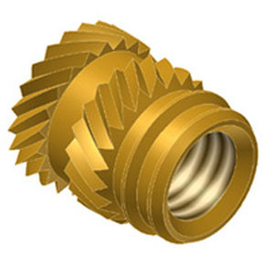 Inserto filettato - 6030  - PSM International - in ottone / arrotondato / per termoplastici