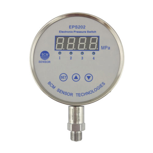 Pressostato elettronico - EPS202 - BCM SENSOR TECHNOLOGIES bv - industriale / ad alta precisione / con display