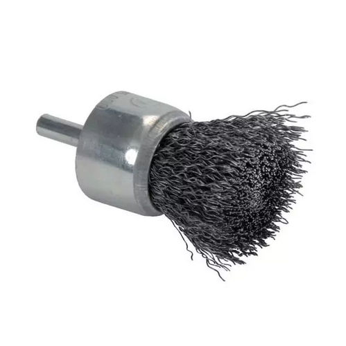 Spazzola a tazza - 66254404872 - Norton Abrasives - di pulizia / in filo metallico / con asse