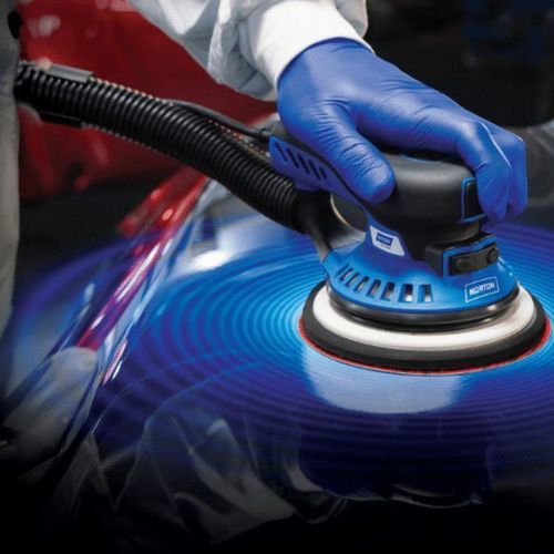 Levigatrice rotorbitale - DAS-e 2.5 - Norton Abrasives - orbitale / portatile / elettrica