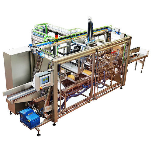 Incartonatrice invaschettatrice wraparound - CM/TP - meurer Verpackungssysteme GmbH - automatica / per l'industria agroalimentare / a moto continuo
