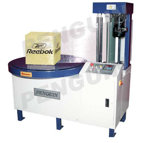 Avvolgitrice fasciapallet a tavola rotante - Compact - Penguin Engineers - automatica / per cartone / per pellicola estensibile