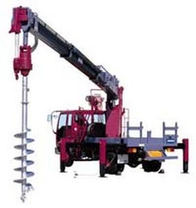 Perforatrice multifunzione - D70A - Aichi Corporation - su autotelaio / rotativa / idraulica
