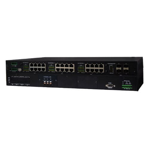 Switch Ethernet gestibile - IPGS-5424-PT series - Lantech Communications Europe GmbH - 28 porte / montato su rack / da incasso