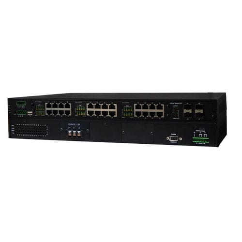 Switch Ethernet gestibile - IES-3424DSFP-2P-PT series - Lantech Communications Europe GmbH - 28 porte / gigabit / per rack