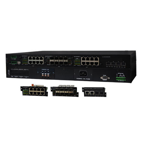 Switch Ethernet gestibile - IPGS-6300-2P series - Lantech Communications Europe GmbH - 24 porte / gigabit / di livello 2