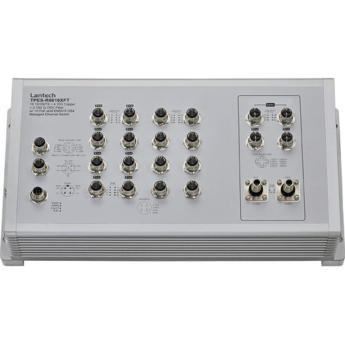 Switch Ethernet gestibile - TPES-R6616XFT series - Lantech Communications Europe GmbH - 5 porte / di livello 2 / di livello 3