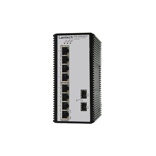 Switch Ethernet non gestibile - IGS-0208GSFP series - Lantech Communications Europe GmbH - 10 porte / gigabit / con connessione wirelss