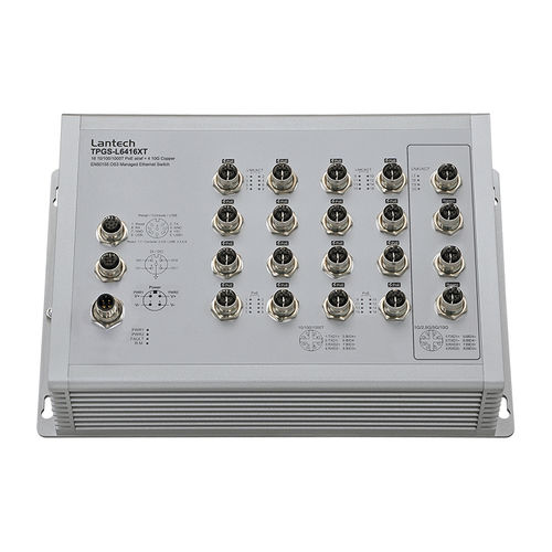 Switch Ethernet gestibile - TPGS-L6416XT series - Lantech Communications Europe GmbH - 20 porte / di livello 2 / di livello 3