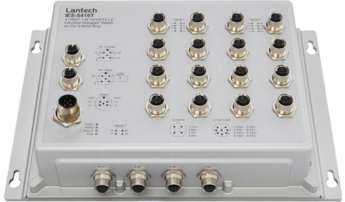 Switch Ethernet gestibile - IES-5416T series - Lantech Communications Europe GmbH - 20 porte / gigabit / standard