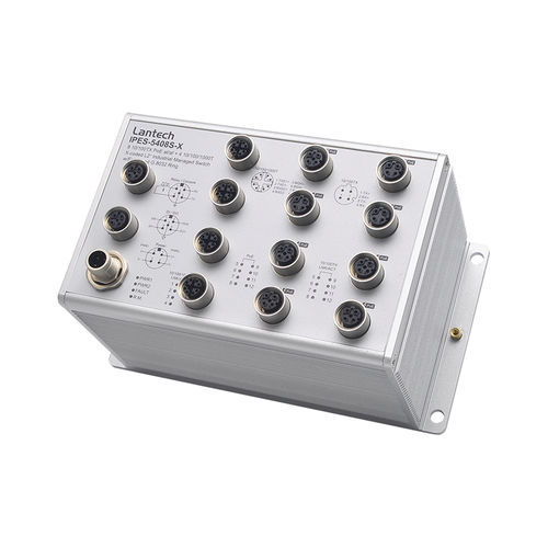 Switch Ethernet gestibile - I(P)ES-5408S series - Lantech Communications Europe GmbH - 10 porte / PoE / compatto