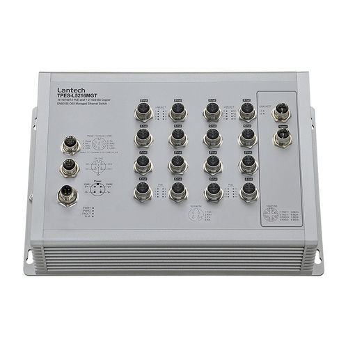 Switch Ethernet gestibile - T(P)ES-L5216MGT series - Lantech Communications Europe GmbH - 18 porte / di livello 2 / di livello 3