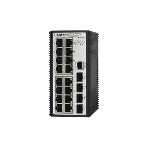 Switch Ethernet gestibile - IES-3416DSFP series - Lantech Communications Europe GmbH - 20 porte / gigabit / di livello 2