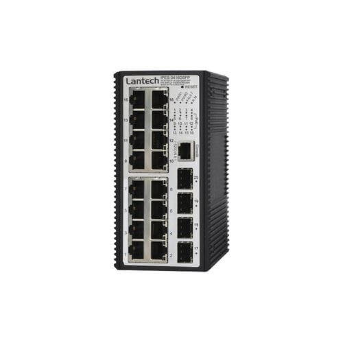 Switch Ethernet gestibile - IPES-3416DSFP series - Lantech Communications Europe GmbH - 20 porte / gigabit / di livello 2