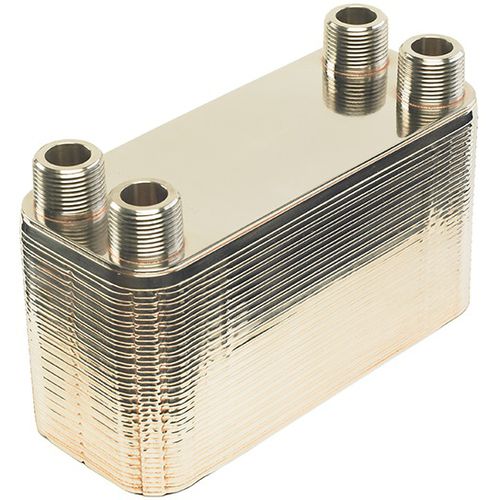Scambiatore di calore a piastre - ABX - S. A. Armstrong Limited - liquido/liquido / in titanio / in nichel