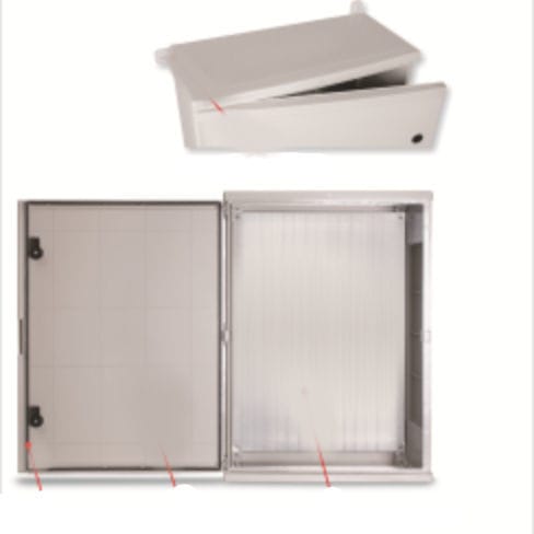 Scatola con montaggio a parete - OP1002 - ORTAC - rettangolare / in ABS / in policarbonato