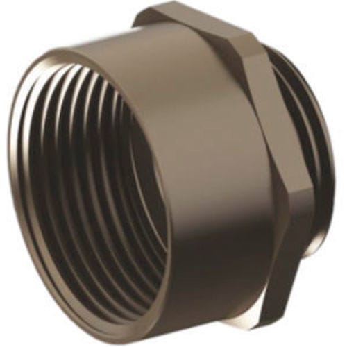 Adattatore filettato - M12EM16 - ORTAC - di filettatura / per cavo / in ottone nichelato