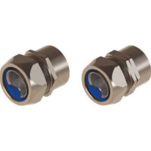 Raccordo idraulico - LSRND 00 - ORTAC - filettato / DIN / in ottone nichelato