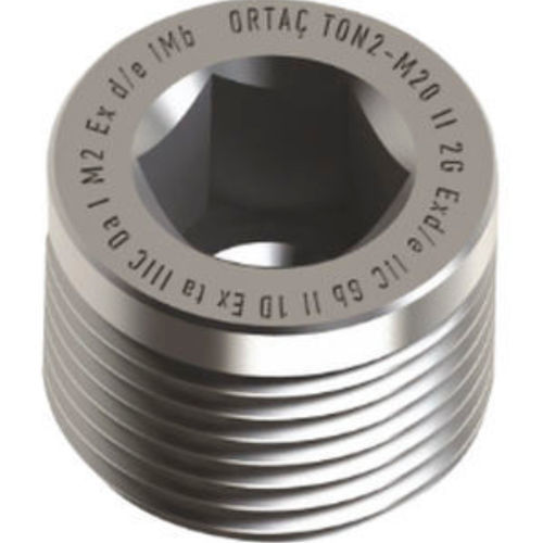 Tappo esagonale - To Series - ORTAC - maschio / filettato / in ottone nichelato