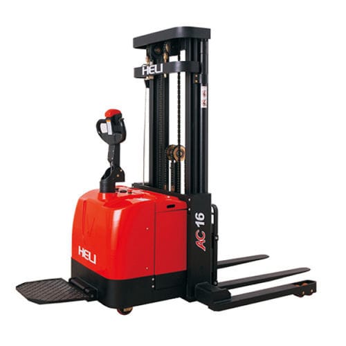 Accatastatore elettrico - CDD16 - Anhui HeLi Co.,Ltd. - a timone con guida da terra / 24 V / per magazzino