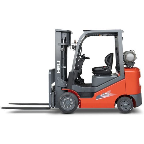 Carrello elevatore a GPL - CP(Q) series - Anhui HeLi Co.,Ltd. - con conducente seduto / per movimentazione / con copertoni ad aria