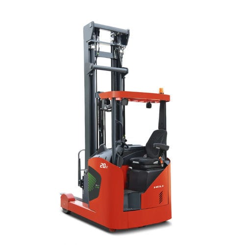 Carrello elevatore retrattile elettrico - G2  - Anhui HeLi Co.,Ltd. - con conducente seduto / per corsie strette / di carico