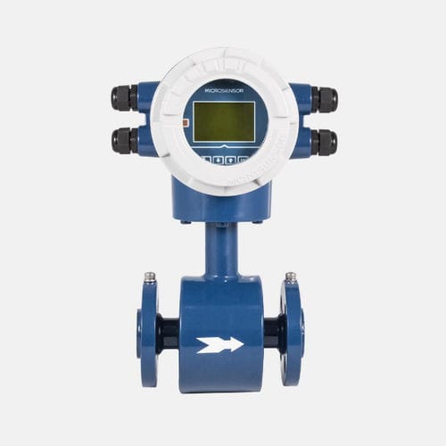 Misuratore di portata elettromagnetico - MFE600H - Micro Sensor Co.,Ltd - volumetrico / DN80 - 3" / DN25 - 1"