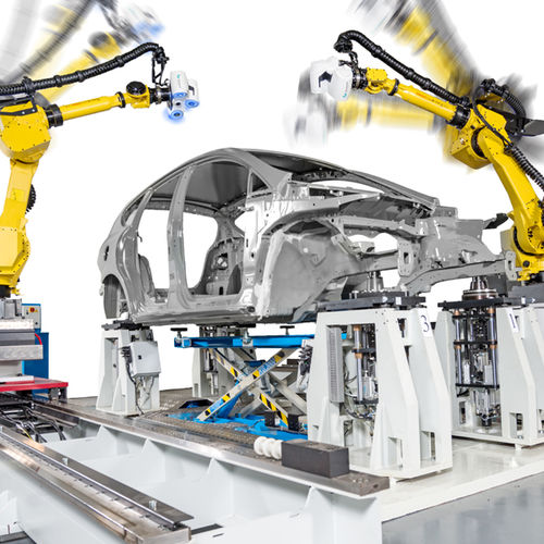 Macchina di misura a coordinate portatile -  360° SIMS  - HEXAGON MANUFACTURING INTELLIGENCE - con posizionamento a lato della linea di produzione / a sensore multiplo / automatizzata