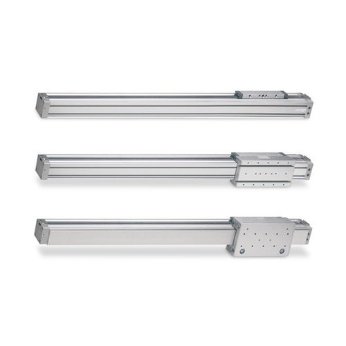 Cilindro senza stelo - 52 series - CAMOZZI AUTOMATION - pneumatico / a doppio effetto / in alluminio anodizzato
