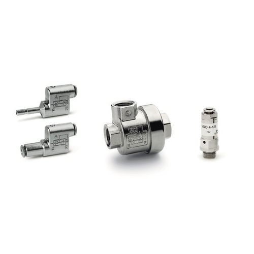Valvola a otturatore - VSC, VSO series - CAMOZZI AUTOMATION - per aria / per cilindro / in ottone