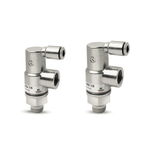 Valvola automatica - VBO, VBU series - CAMOZZI AUTOMATION - a otturatore / bloccante / per aria